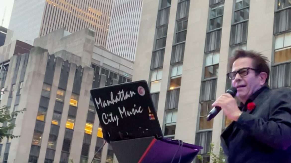 New York State Of Mind at Radio Park in Rockefeller Center