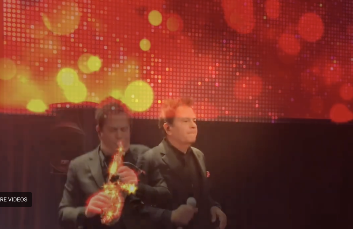 Victor Lesser as DJ, Saxophone, and Vocalist for PGA gala at Marriott Marquis